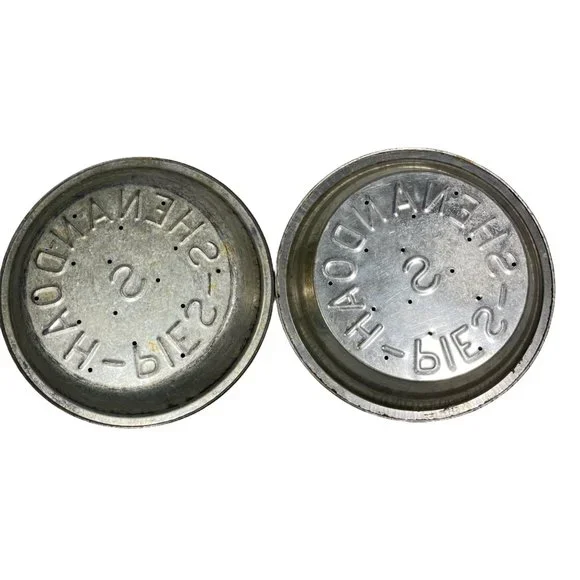 VINTAGE "Shenendoah Pies" Set of 2 - 9" Pie Tins - Picture 2 of 9
